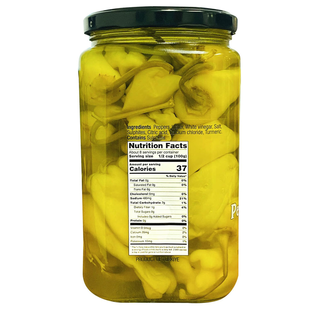 Eastern Feast pepperoncini on a sandwich for bright flavor