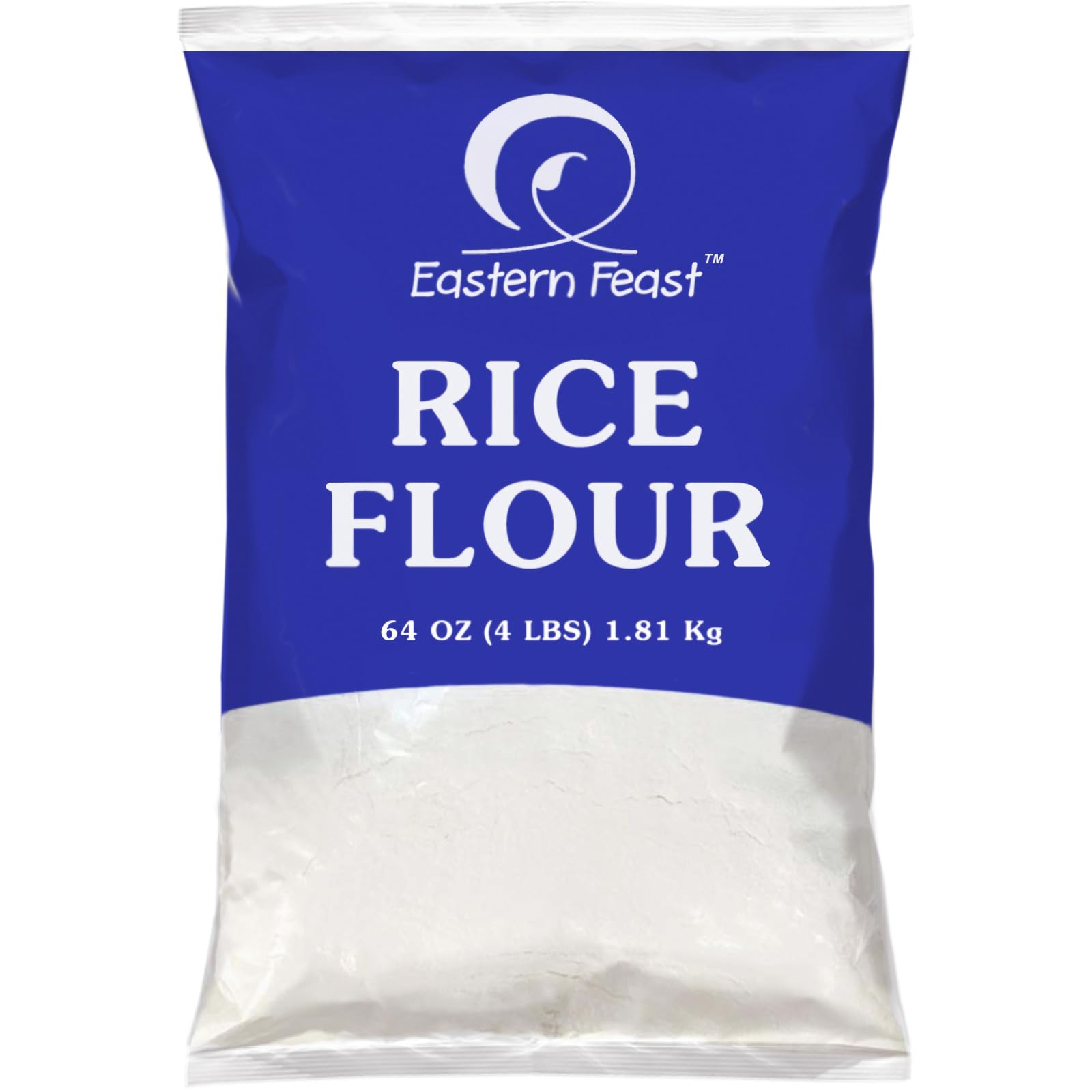 Eastern Feast Rice Flour bag with fine texture, ideal for gluten-free baking.