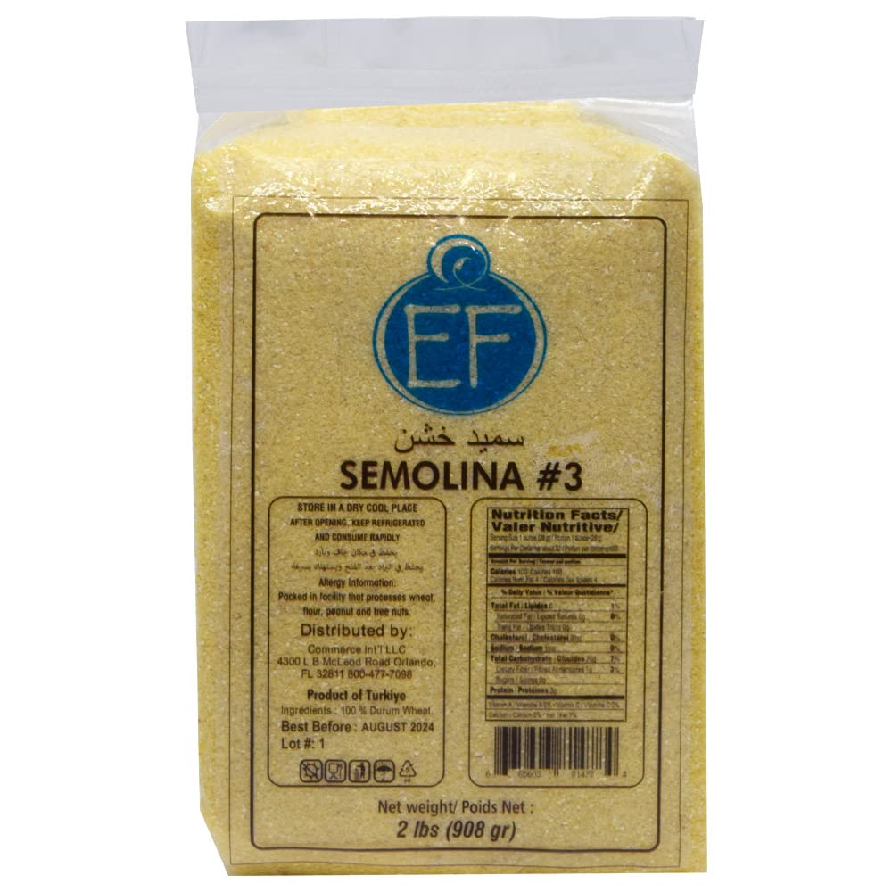 Eastern Feast Semolina No.3 – 2 Lbs, 100% | UK Stockist – BoroPantry
