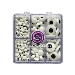 Eastron Candy Eyes mini 7mm for detailed cake toppings and cute cookies.