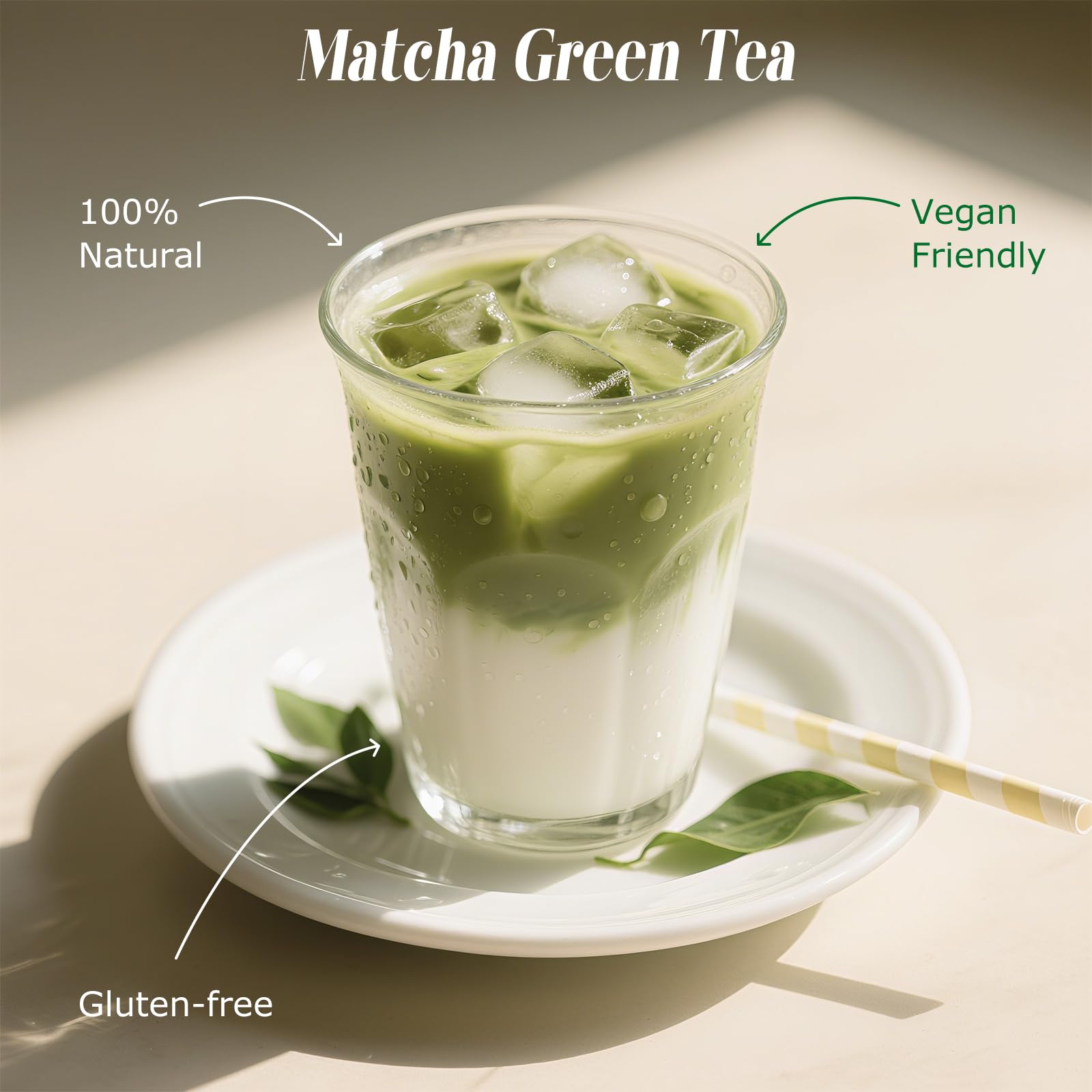 Eastsign Sweetened Matcha Latte Pod open packaging ready for quick brew.