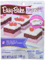 Easy-Bake Ultimate Oven red velvet cake refill for kid-friendly baking at home.