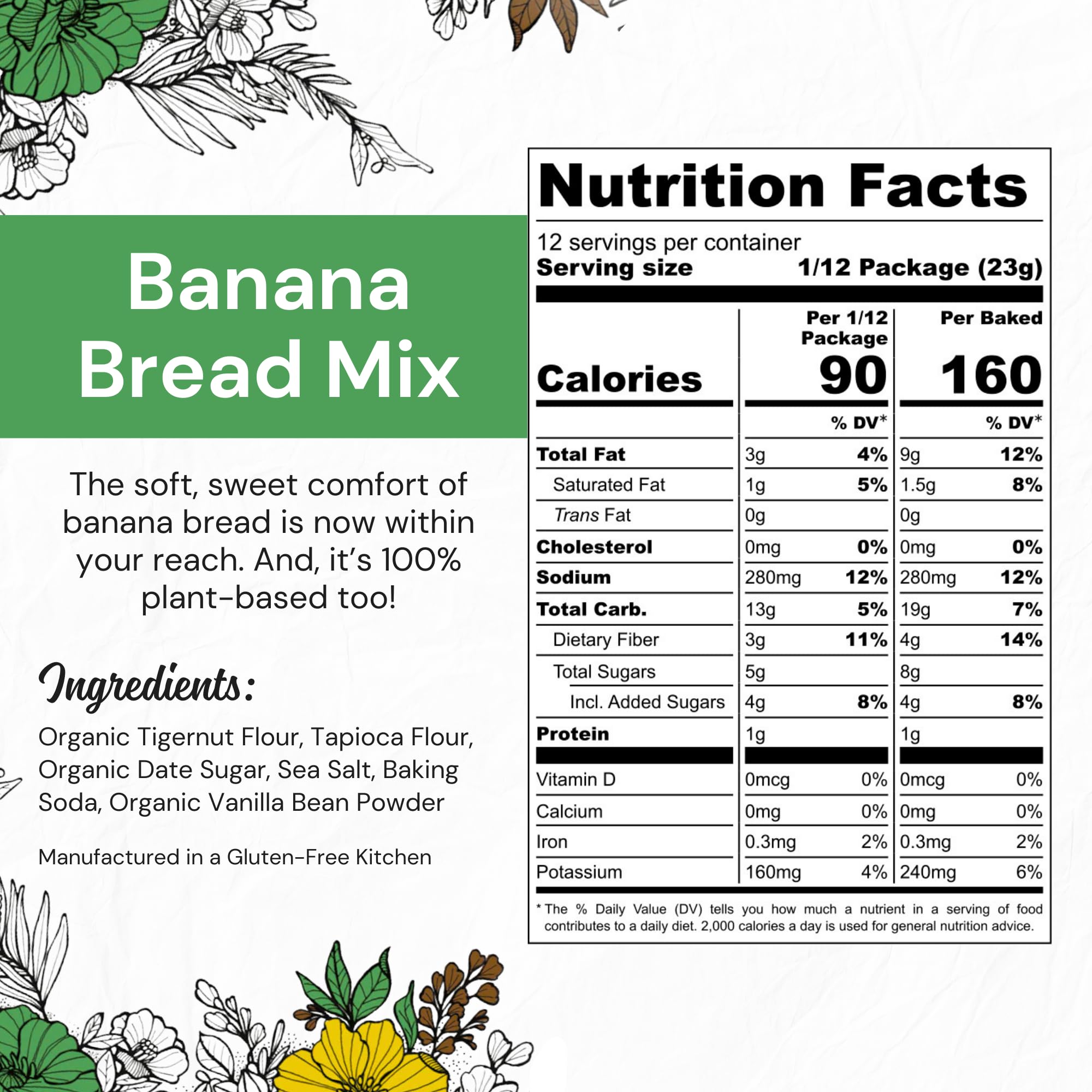 eat G.A.N.G.S.T.E.R. banana bread mix being poured into a pan for loaf or doughnuts.