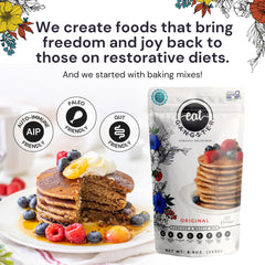 eat G.A.N.G.S.T.E.R. cinnamon-speckled pancakes on skillet offer cozy aroma.