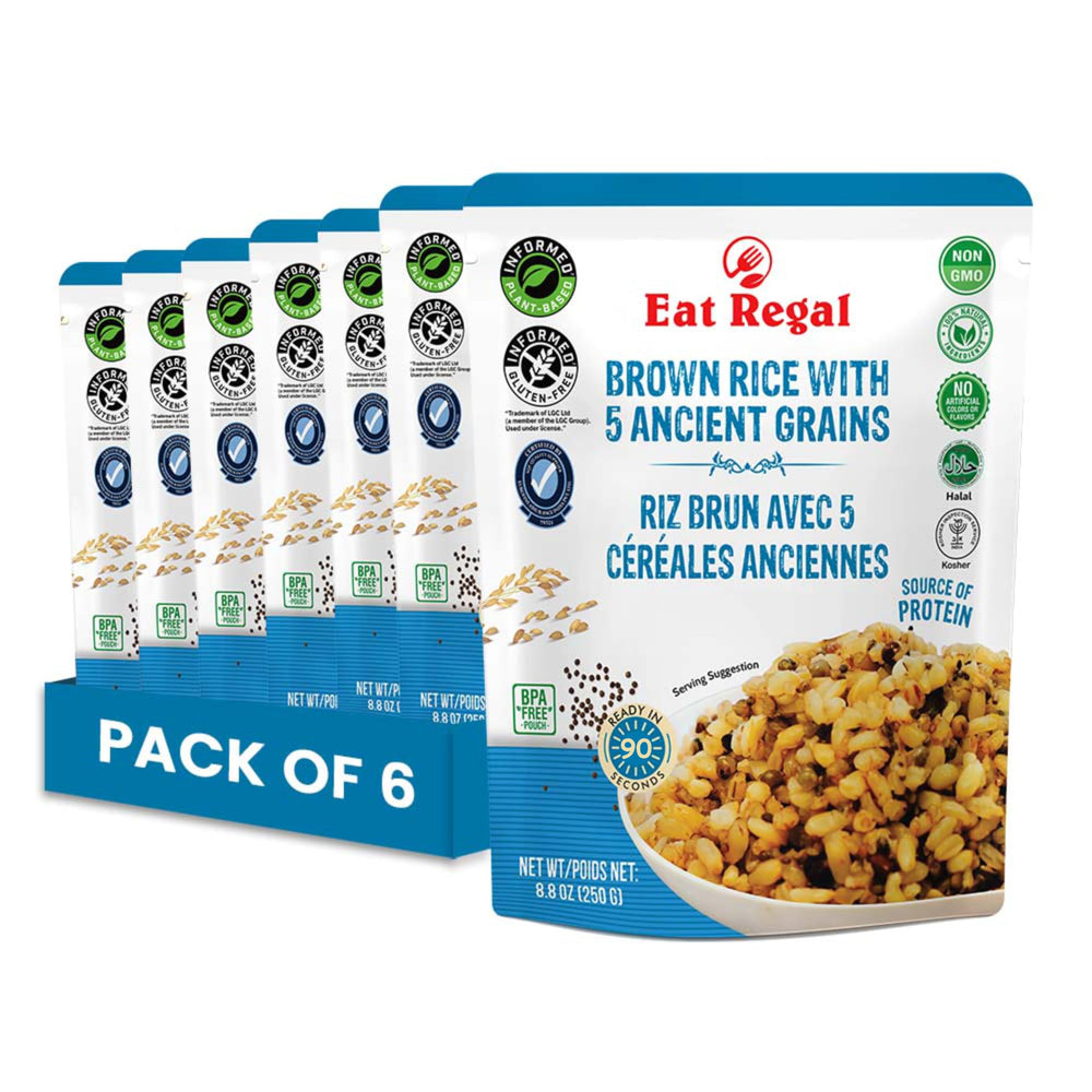 Eat Regal fluffy texture image — no clump, easy to serve.