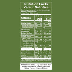 Eat Regal cilantro-lime rice pouch, heat in 1.5 minutes for a fast dinner side.