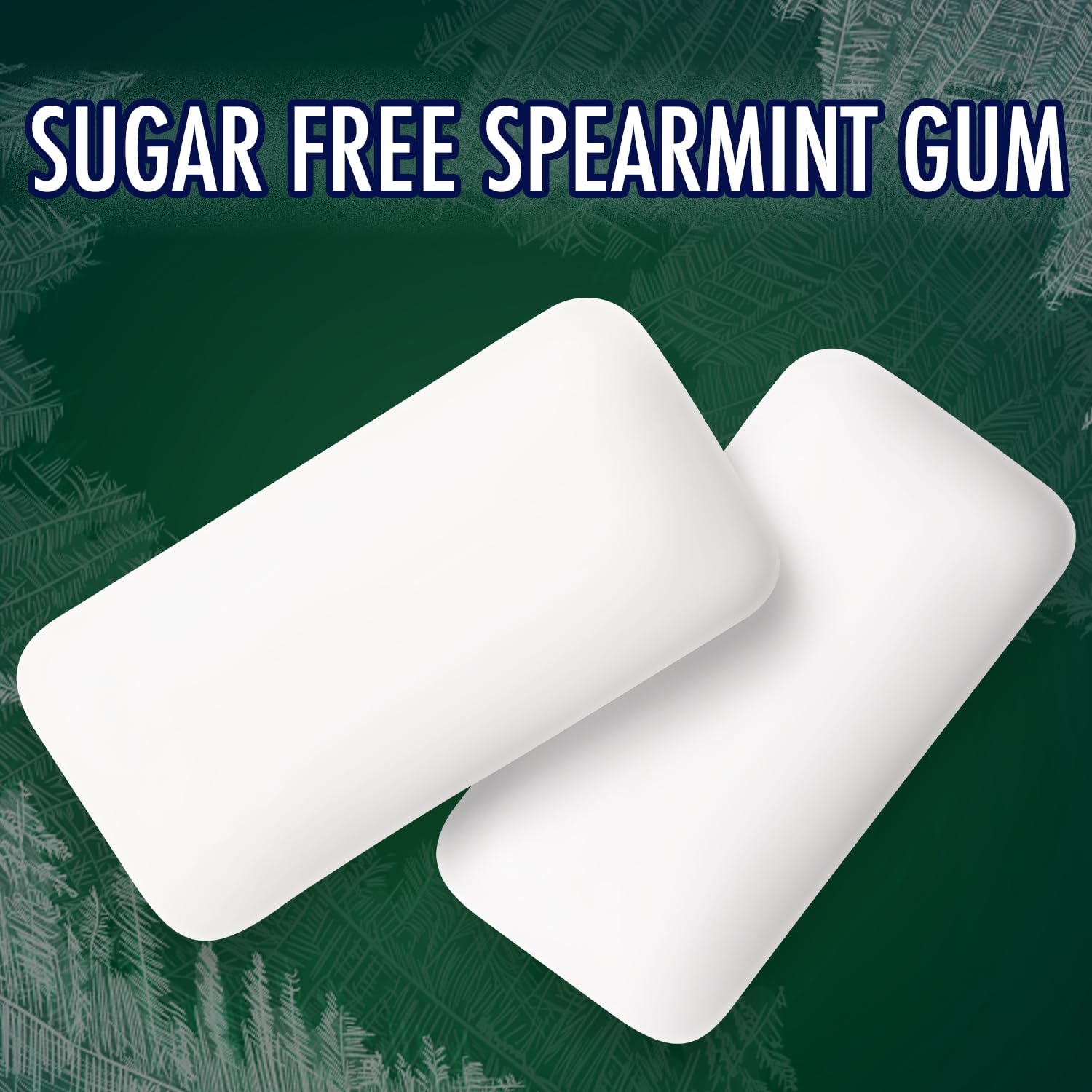 Eclipse spearmint gum cool mint breath boost with sugar-free option.