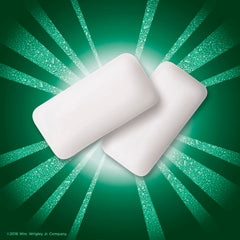 Close-up of Eclipse gum pieces highlighting minty center