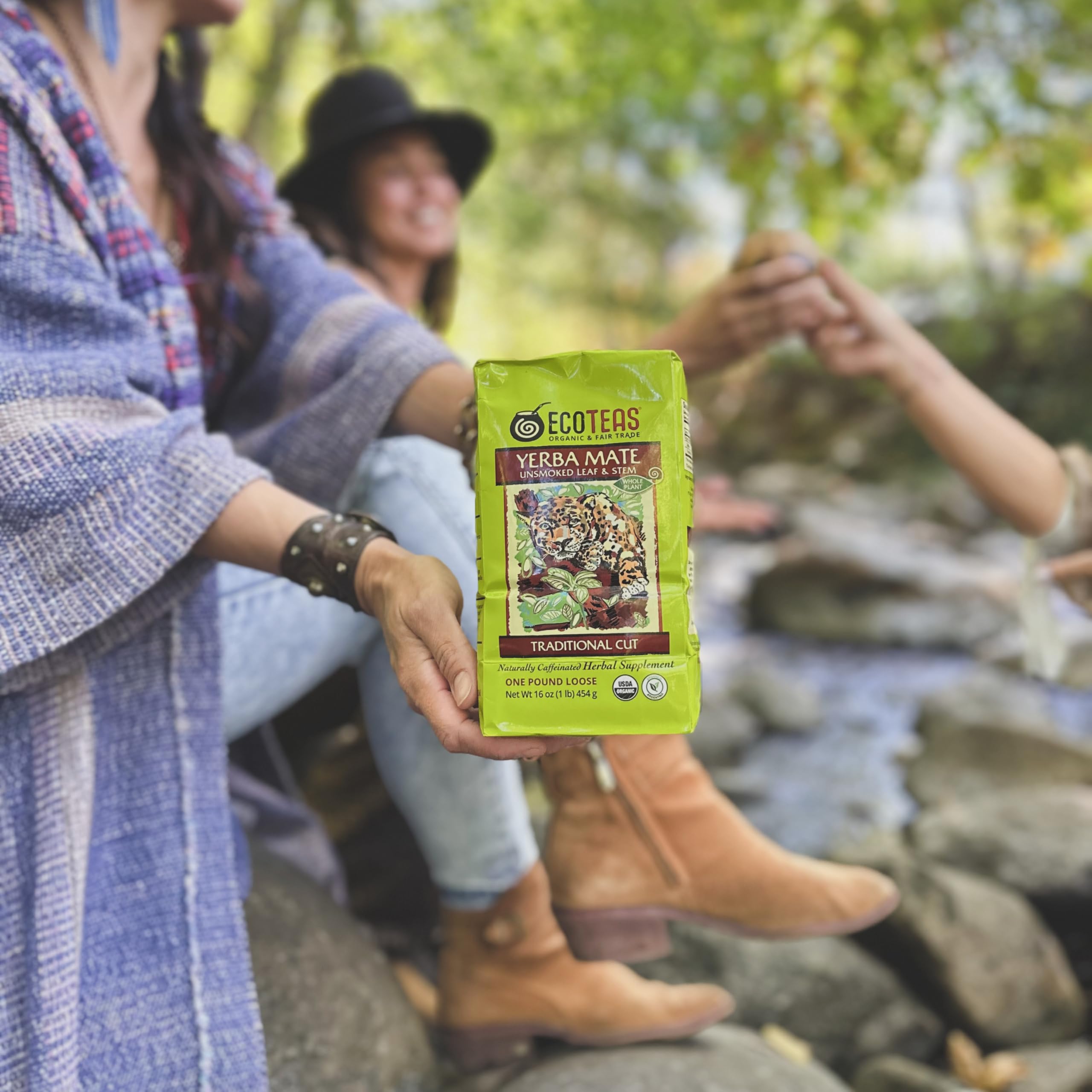 ECOTEAS Yerba Mate hot and cold brewing versatility
