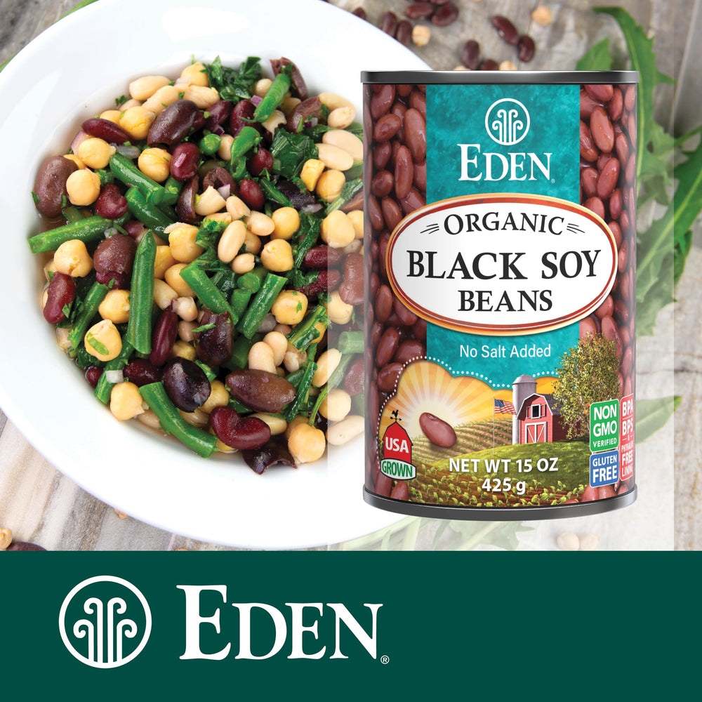 Eden Organic label on can highlighting OCIA certification