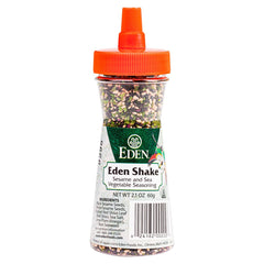Eden Furikake Shake jar closeup, ready to season salads with subtle umami