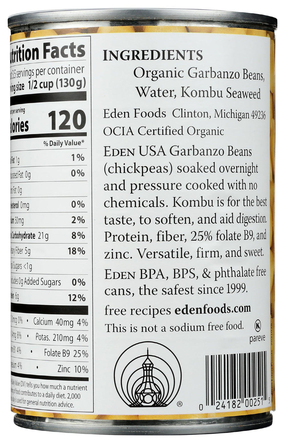 Aquafaba liquid from Eden garbanzo beans enables vegan baking experiments.