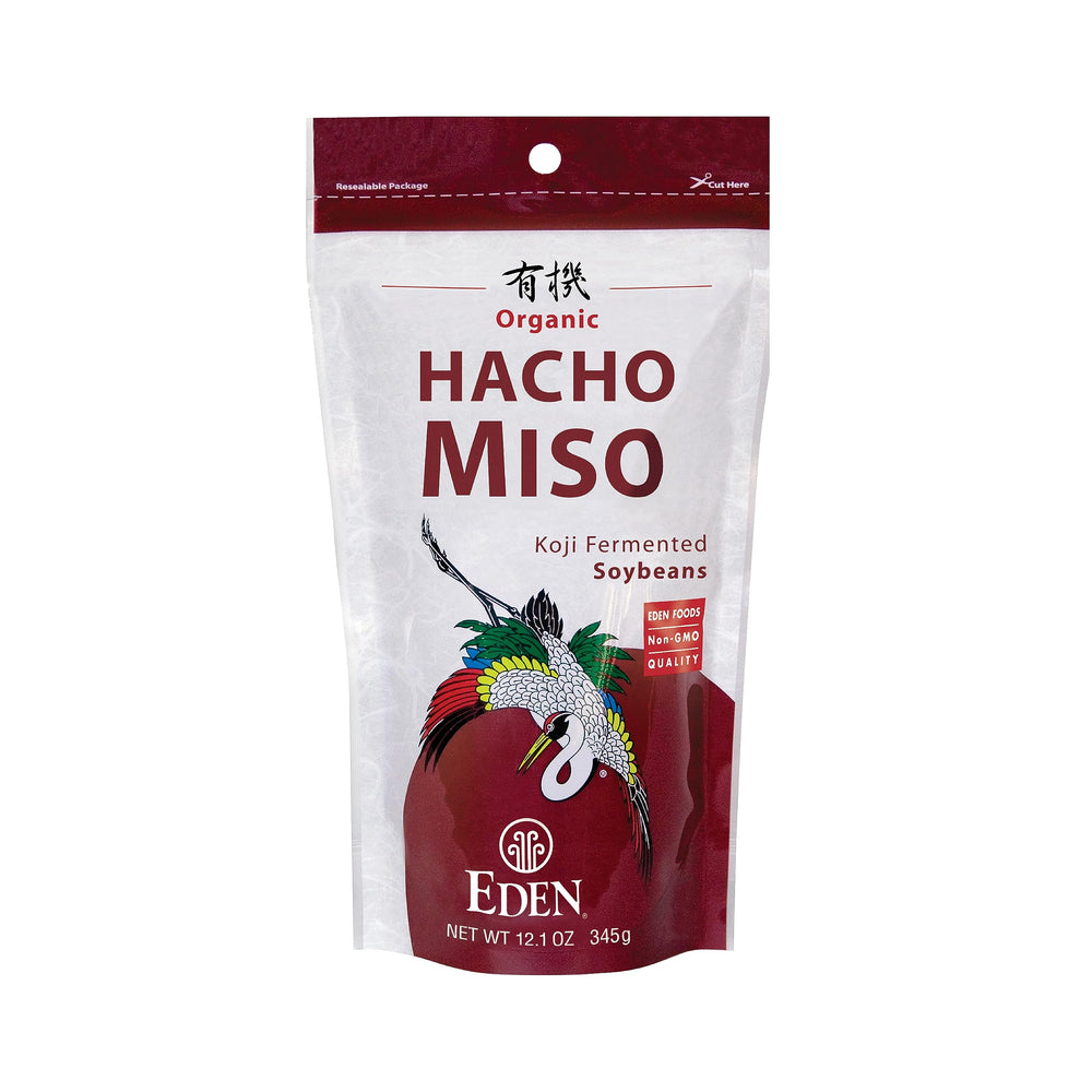 Eden Hacho miso bottle with rich umami aroma for soups