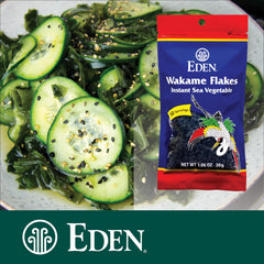 Eden Instant Wakame Flakes sun dried method preserving texture