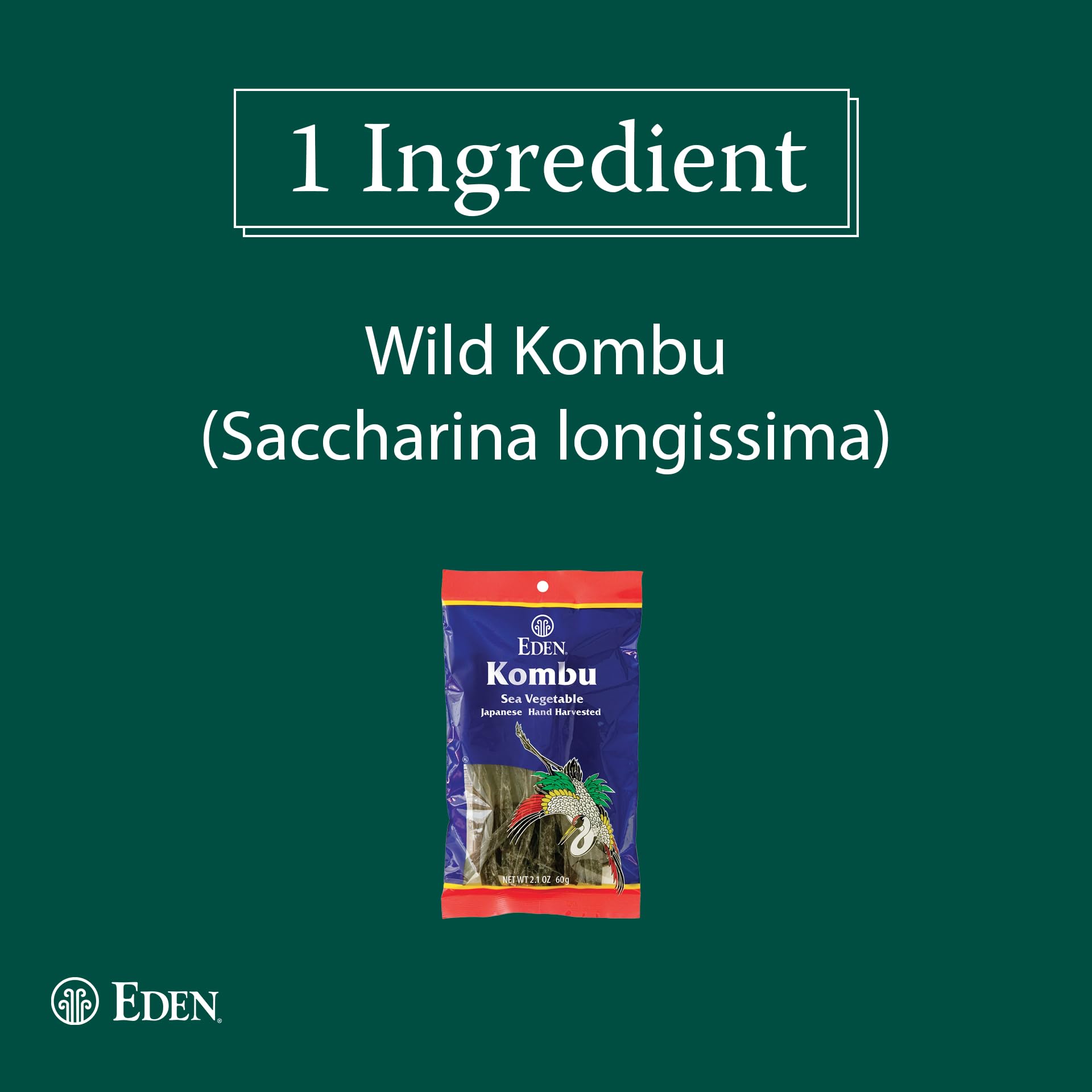 Eden Kombu dashi base ingredient ready to simmer and enrich broths