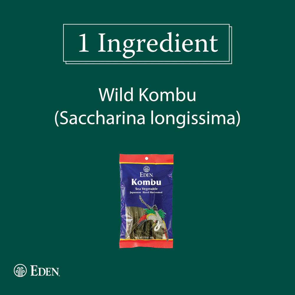 Eden Kombu dashi base ingredient ready to simmer and enrich broths
