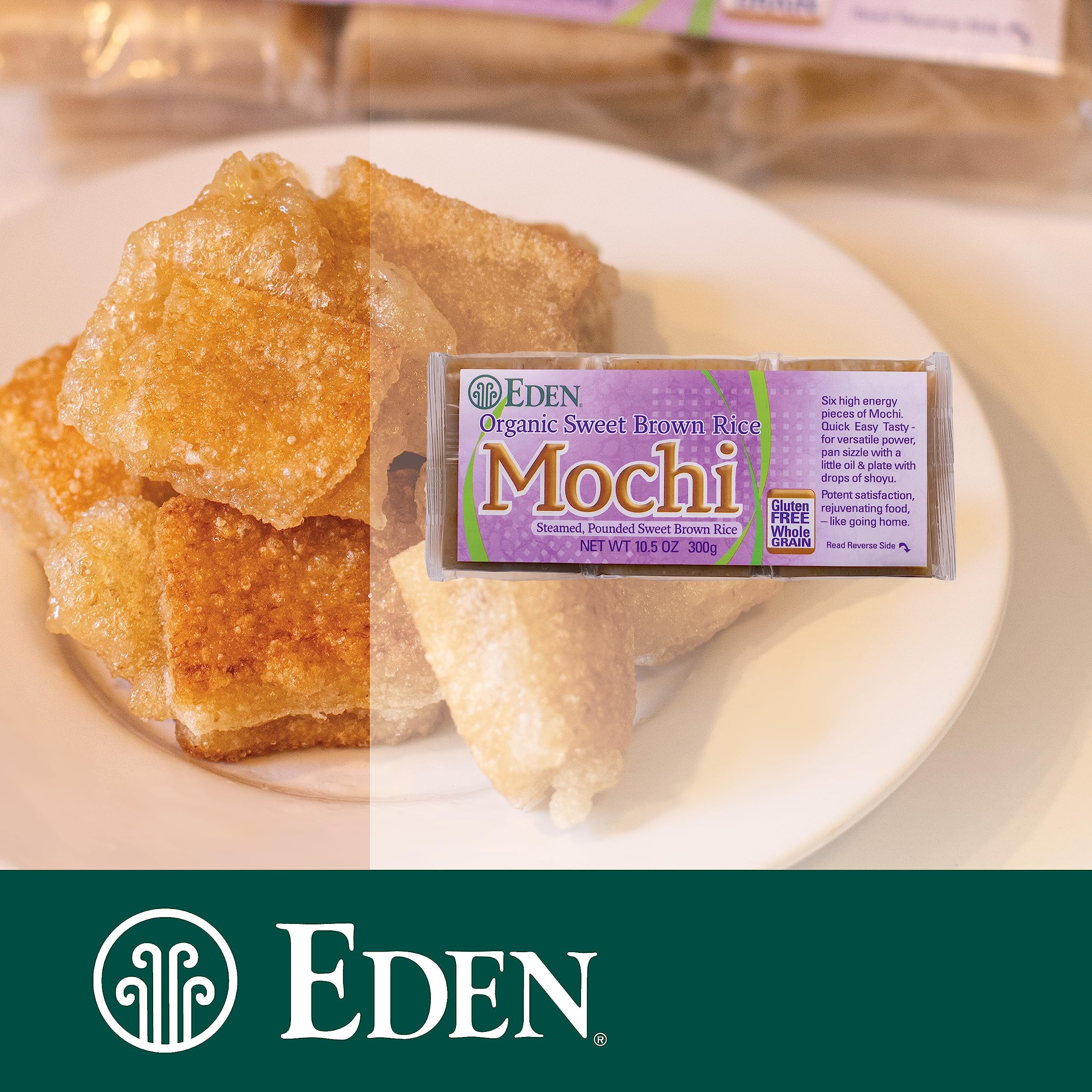 Eden Mochi in lunchbox demonstrates kid-friendly snack option.