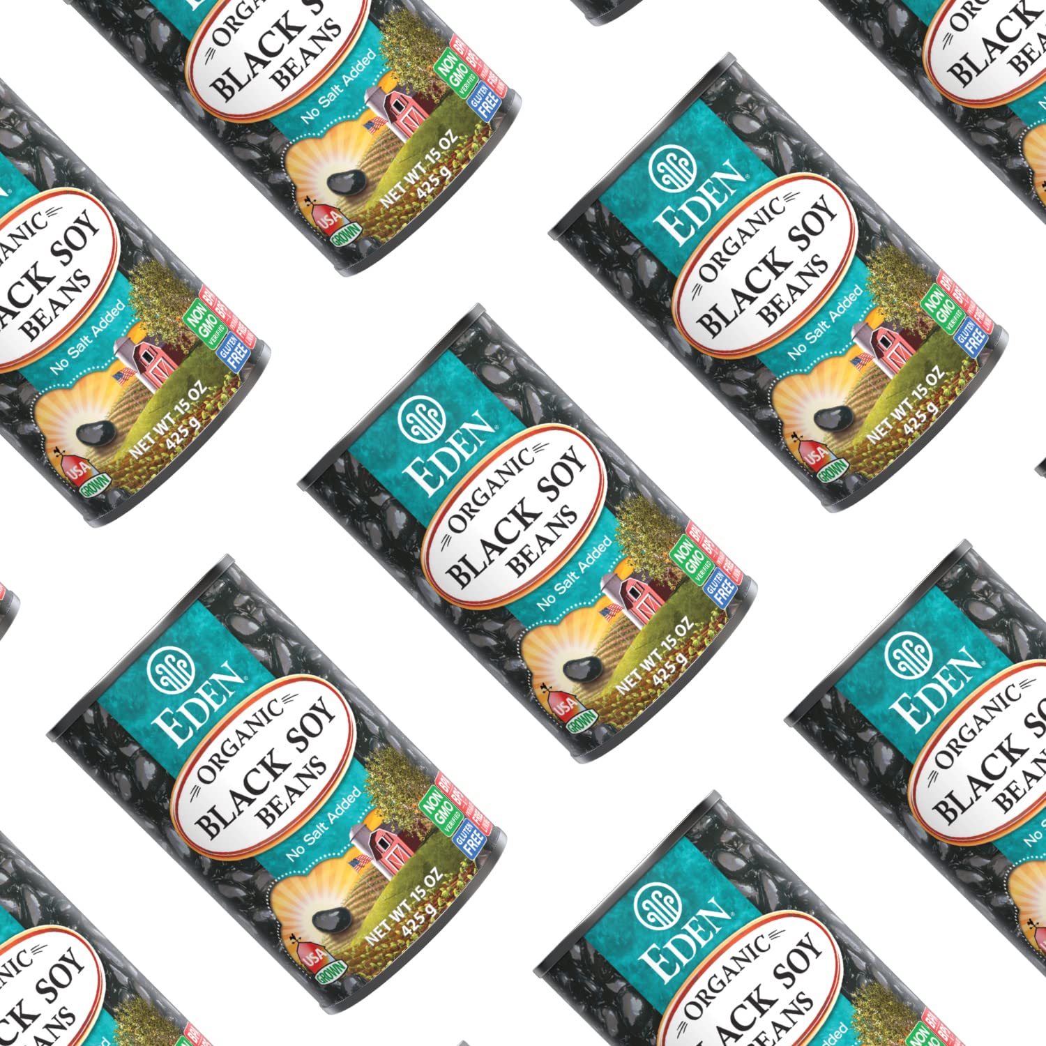 Meal-prep idea: Eden Black Soybeans in a colorful bowl.