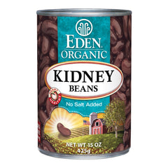 Close-up of Eden Organic Red Kidney Beans color and texture