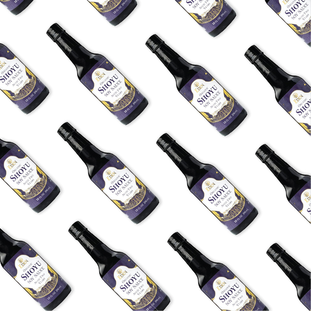 Eden Shoyu ready for stir-fries, glazes, and soups to boost savory depth.
