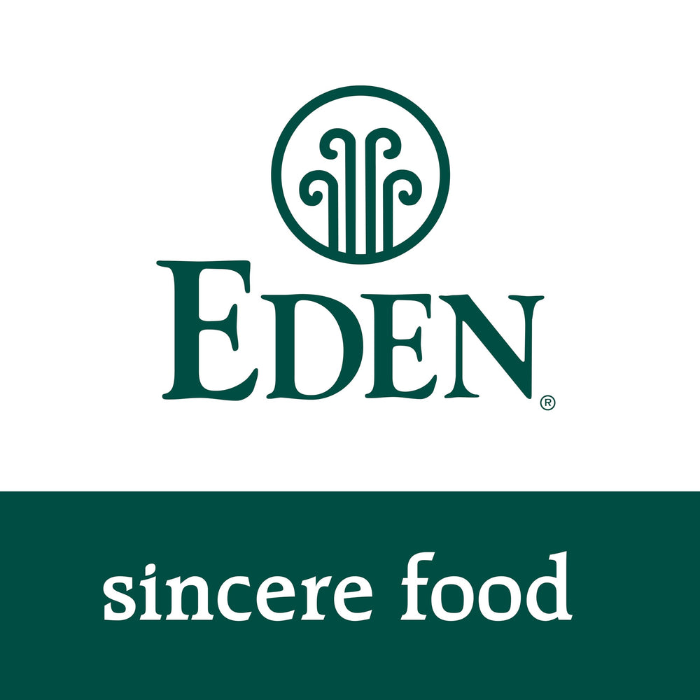 Eden Shoyu pairs with vegetables and proteins for a savory finishing touch.