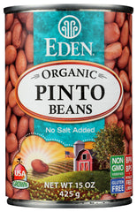 Eden Pinto Beans serving tacos or burritos demonstrates versatile, gluten-free, vegan-friendly option.