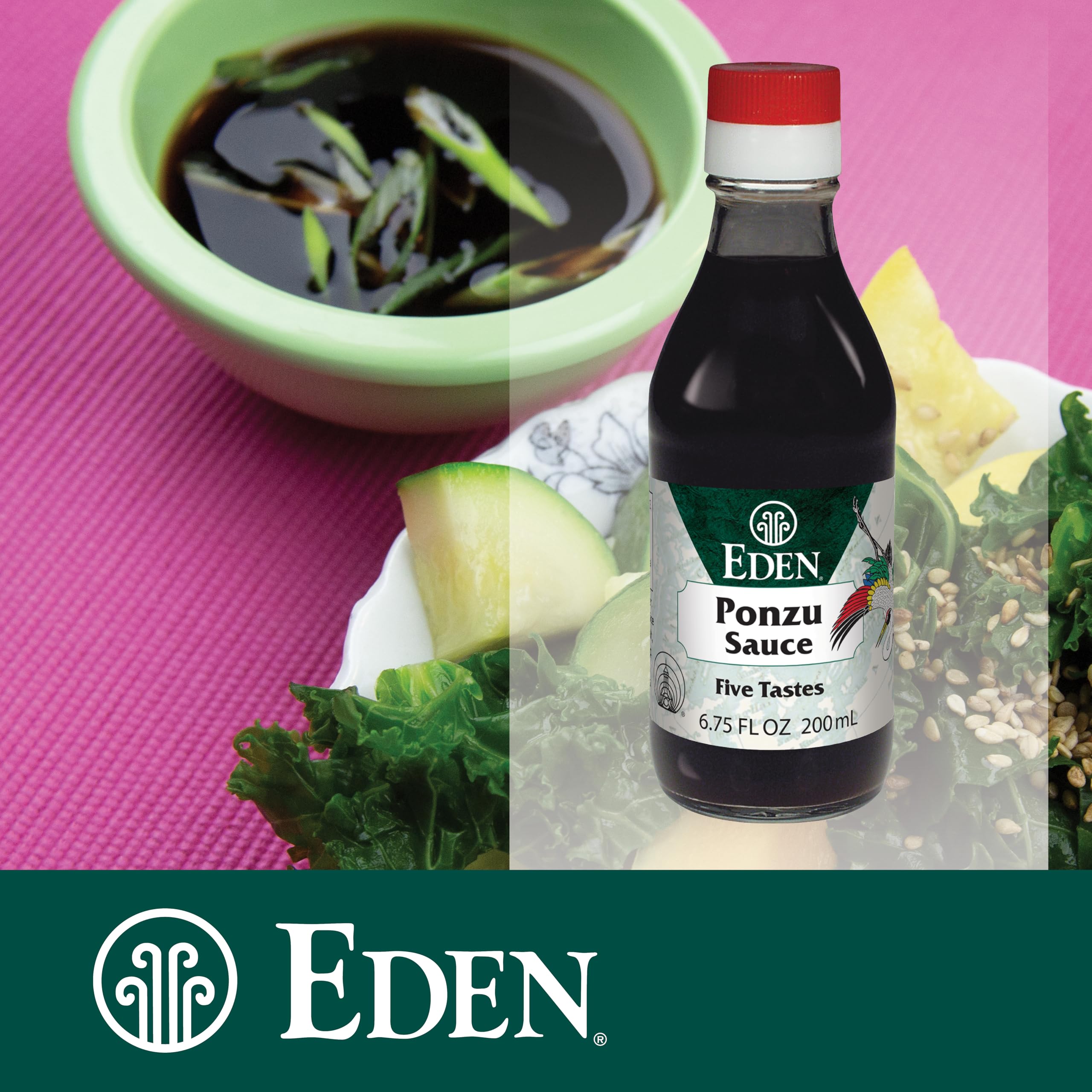 Eden Ponzu sauce as dip for fish or tofu