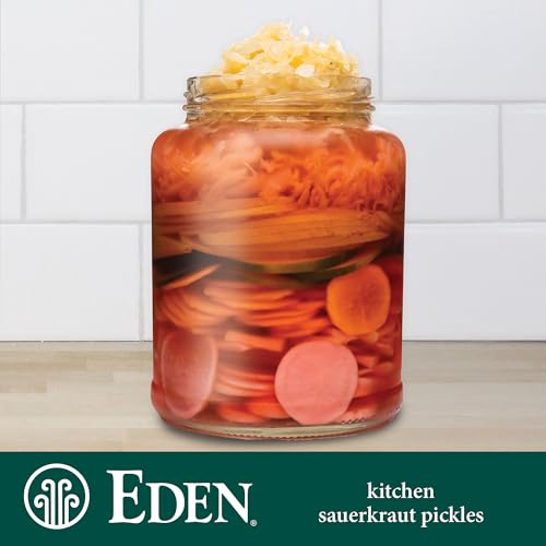 Eden Sauerkraut mixed into a fresh salad for tangy texture.