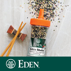 Eden Shake Furikake features pickled red shiso leaf for bright, tangy accents