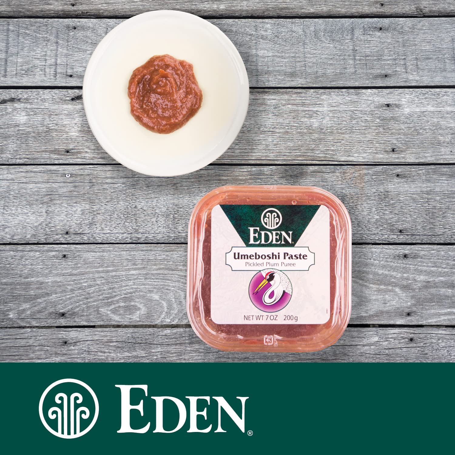 Dips ready to receive Eden Umeboshi Paste for enriched savory texture.