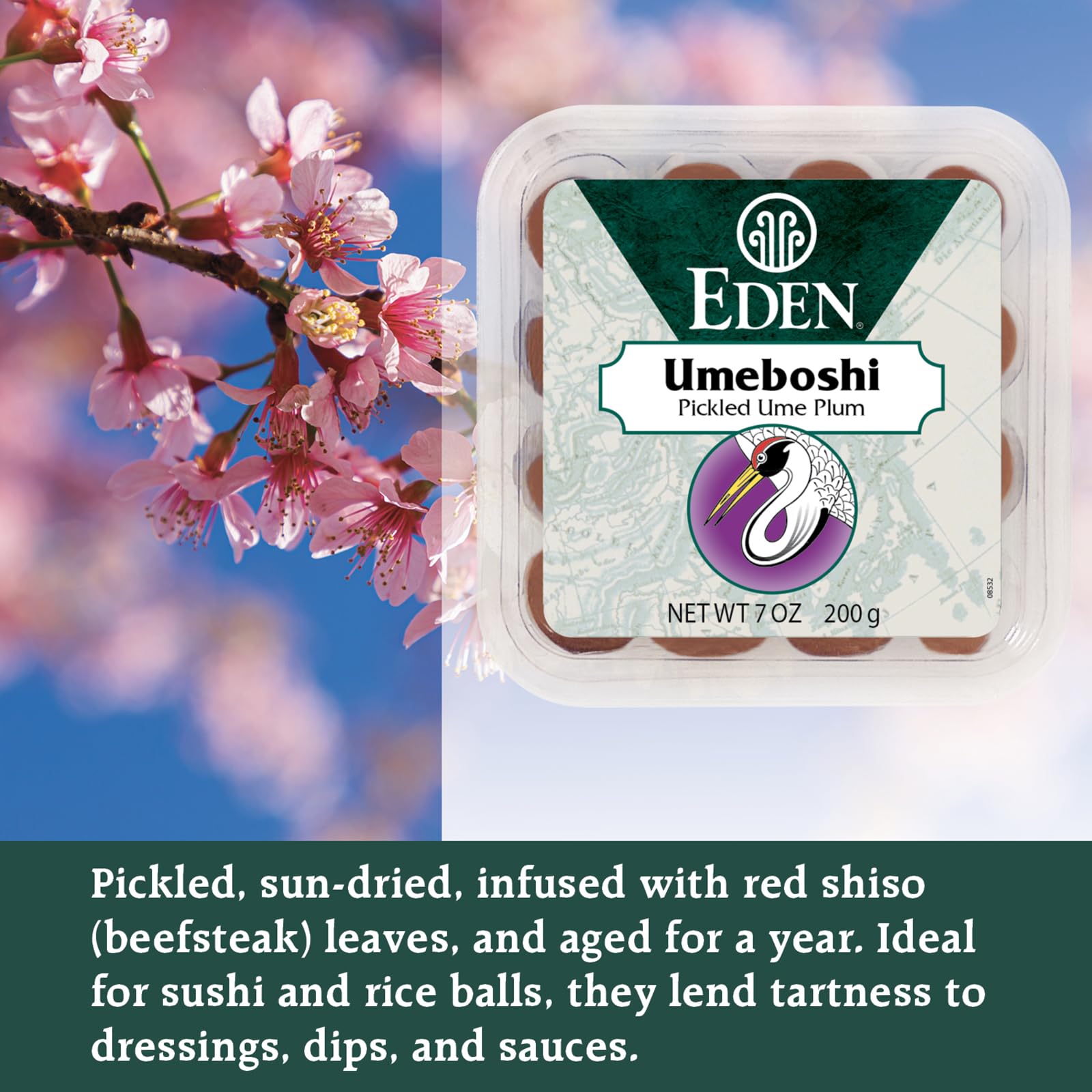 Age-old process: Eden Umeboshi plum aged one year.
