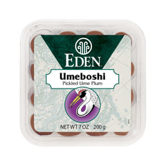 Eden Umeboshi plum from Wakayama, whole, great for sushi and rice dishes.
