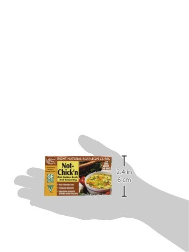 Edward & Sons Not Chicken Bouillon Cubes quick-dinner helper on stove.