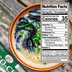 Edward & Sons Seaweed Miso Cup, noodles visible, satisfying broth for a busy day.