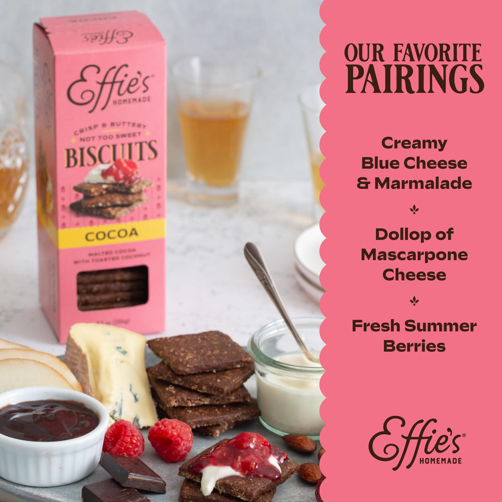 Effie's biscuits cheese pairing: versatile to elevate cheese boards