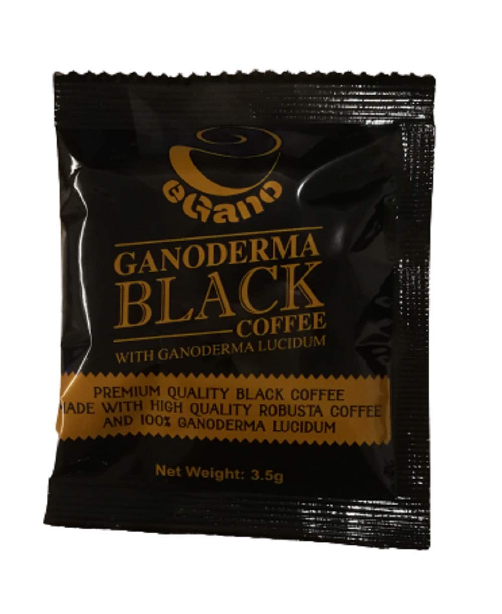 eGano Ganoderma Black Coffee beans representing premium flavor and quality.