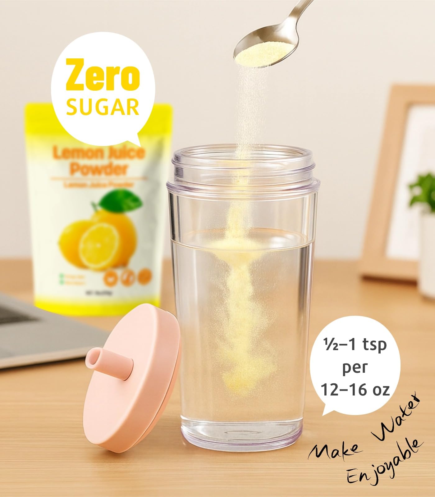 Egcina Lemon Juice Powder dissolves in batter for consistent lemon flavor in baking.