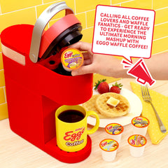 Eggo Beverages Keurig-compatible Pod enables quick single-serve brews.