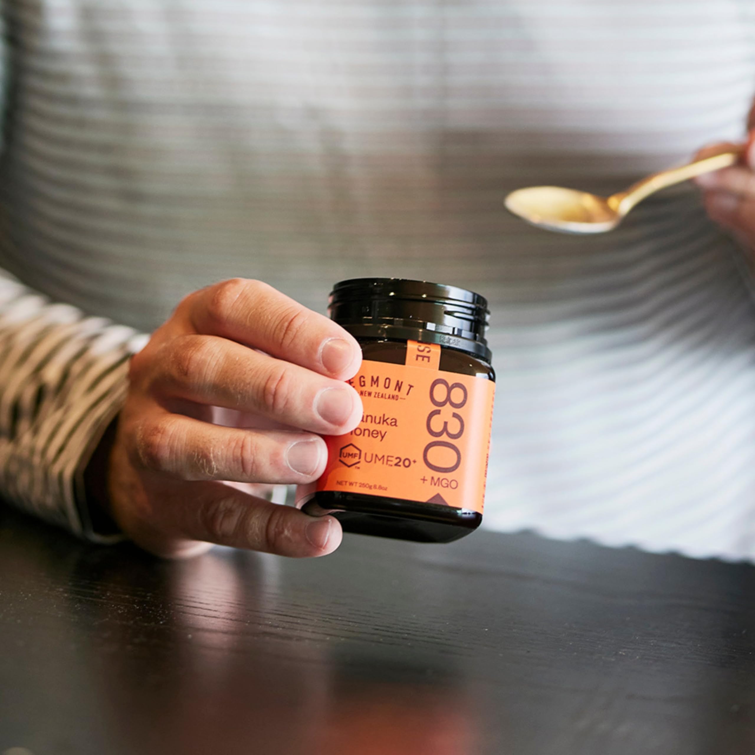Egmont Honey Manuka tamper-evident seal ensures integrity