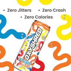 EHP Labs OxyShred Gummy Snake grabbed for a pre-workout boost.