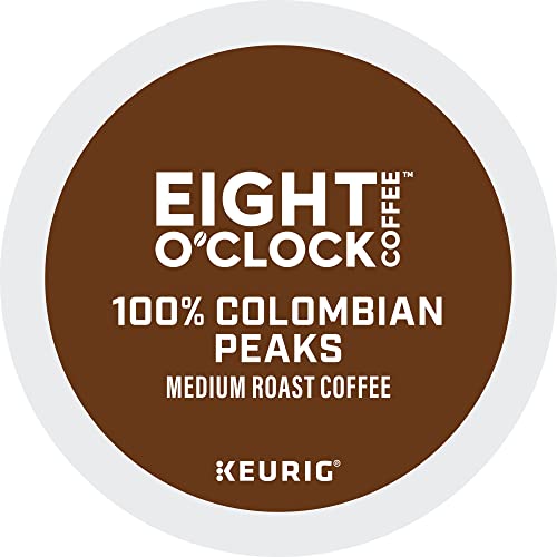 Eight O'Clock Colombian Peaks sealed bag preserves freshness.