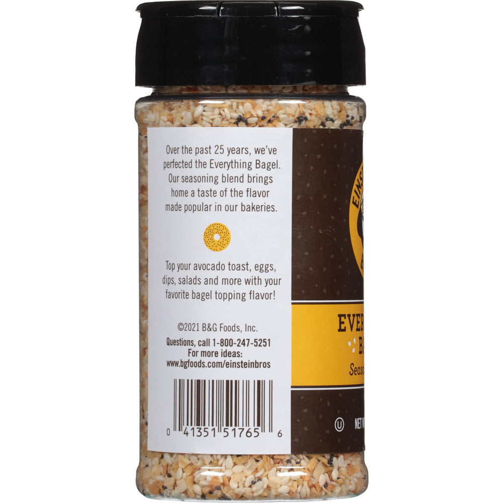 Einstein Bros Everything Bagel Seasoning on eggs for enhanced savoriness