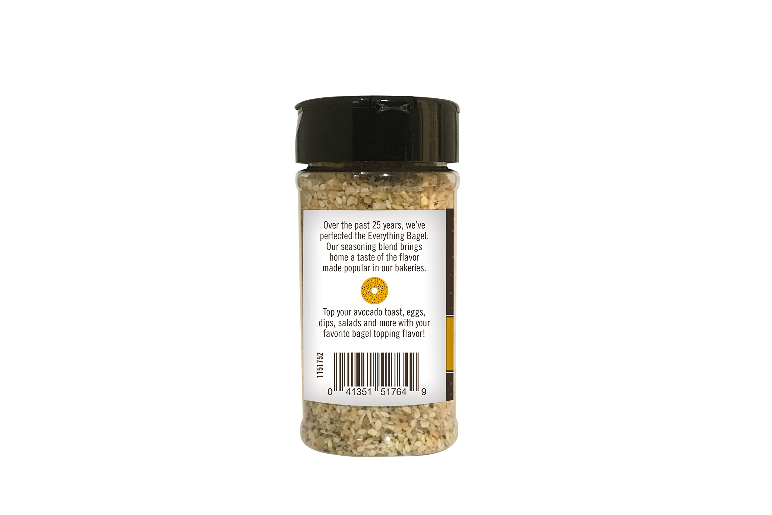 Einstein Bros Everything Bagel Seasoning on avocado toast for savory aroma and taste.