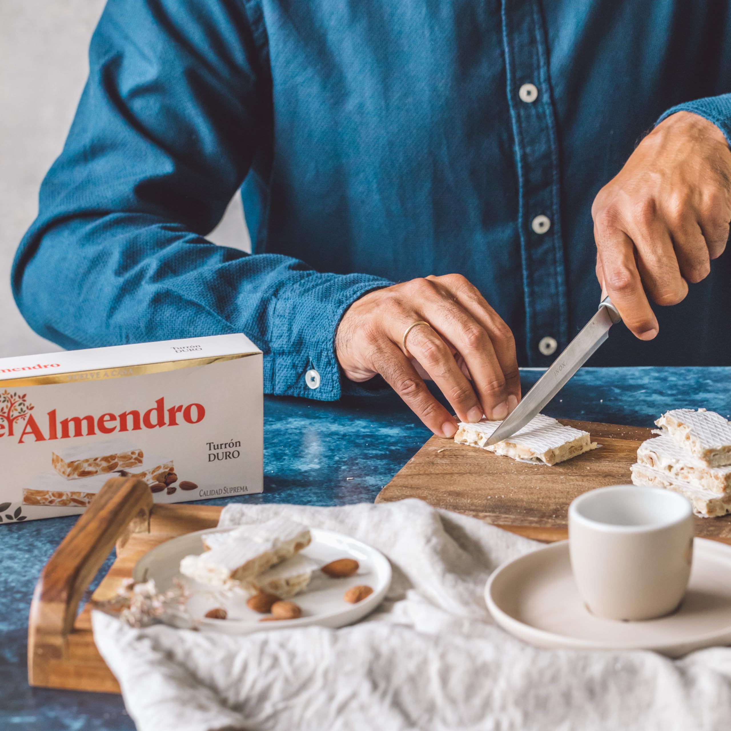 El Almendro Turrón Duro 7oz gift box