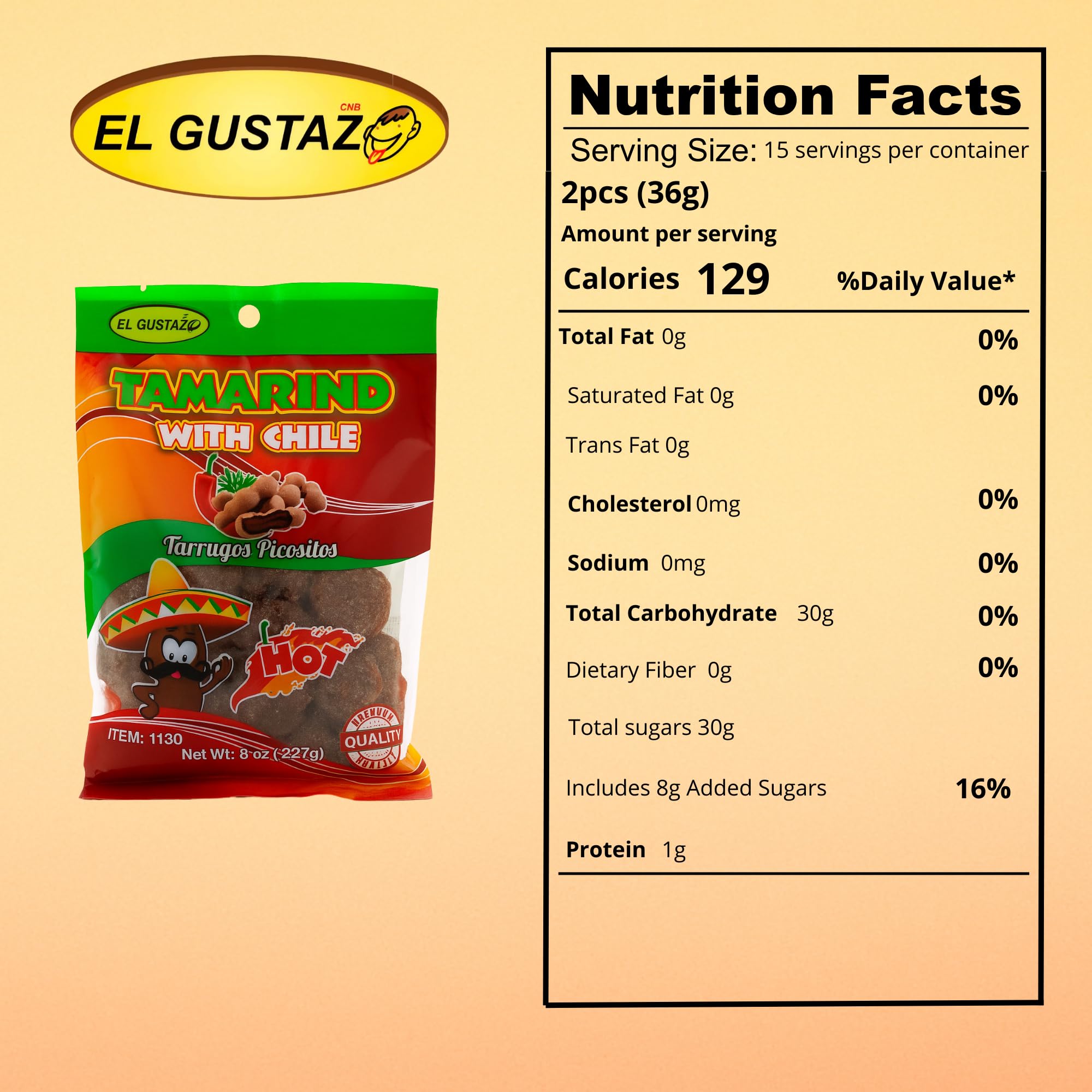 El Gustazo tamarind balls chili bag open, ready to share at gatherings