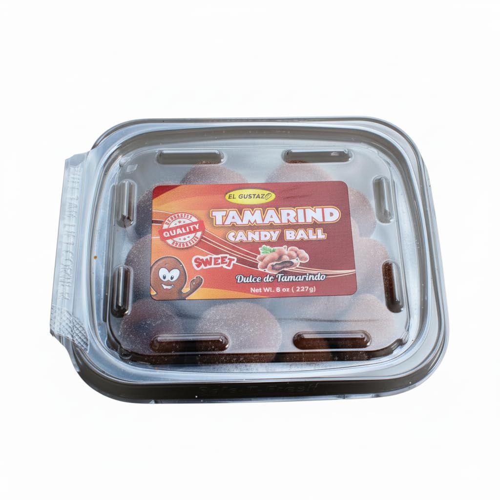 El Gustazo Tamarind Balls pack, a tangy, natural snack perfect for sharing.