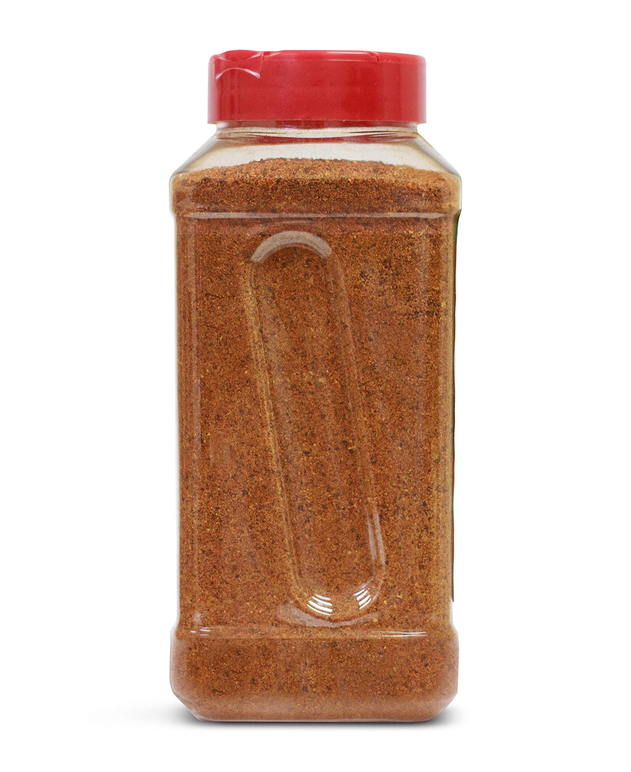 El Mexicano Carne Asada Seasoning seasoned steak on grill for rich flavor.