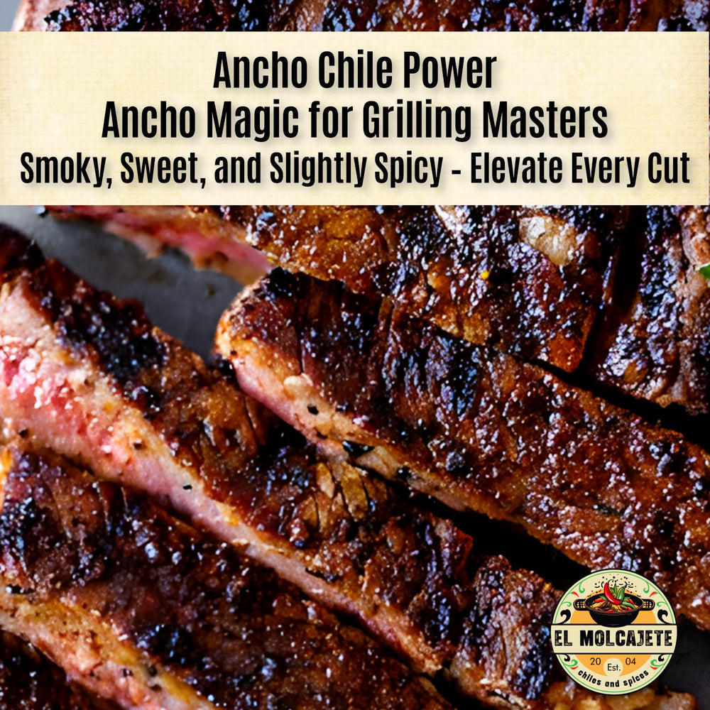 El Molcajete ancho chile powder sealed pack preserves aroma.