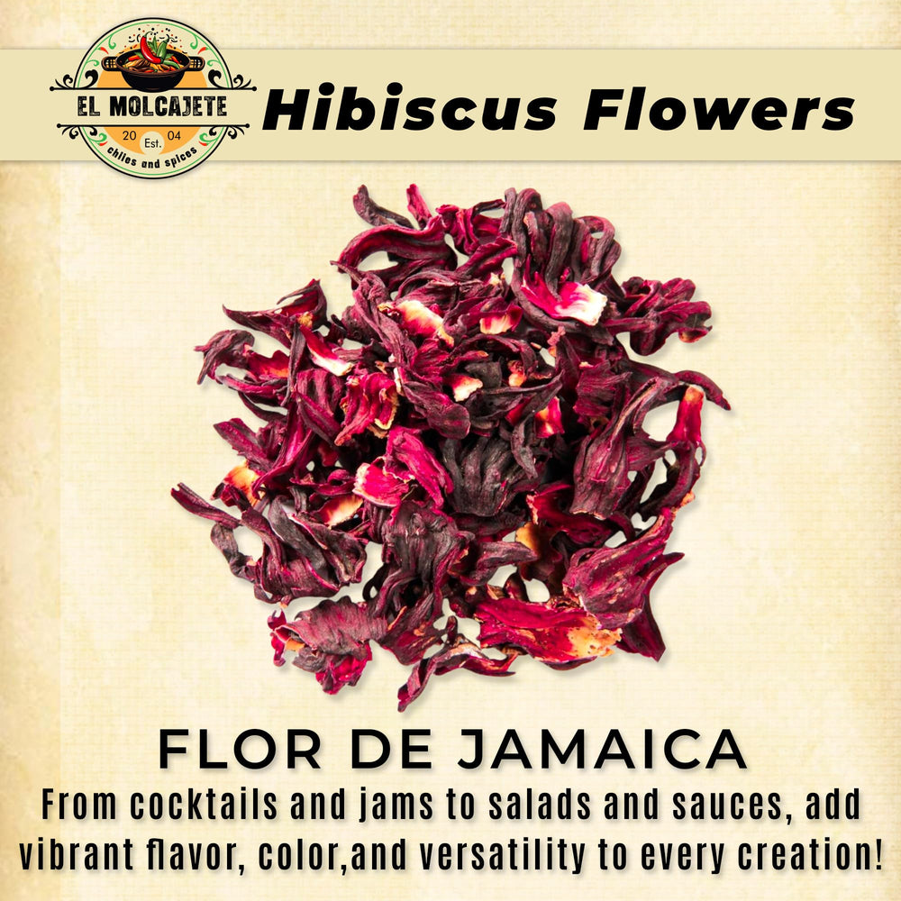 El Molcajete Hibiscus Tea Brew in a glass shows ruby color