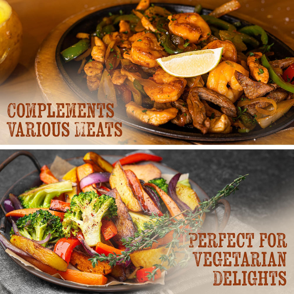 El Venado Fajita Sazon Rojo beef-ready rub creates savory crust for searing